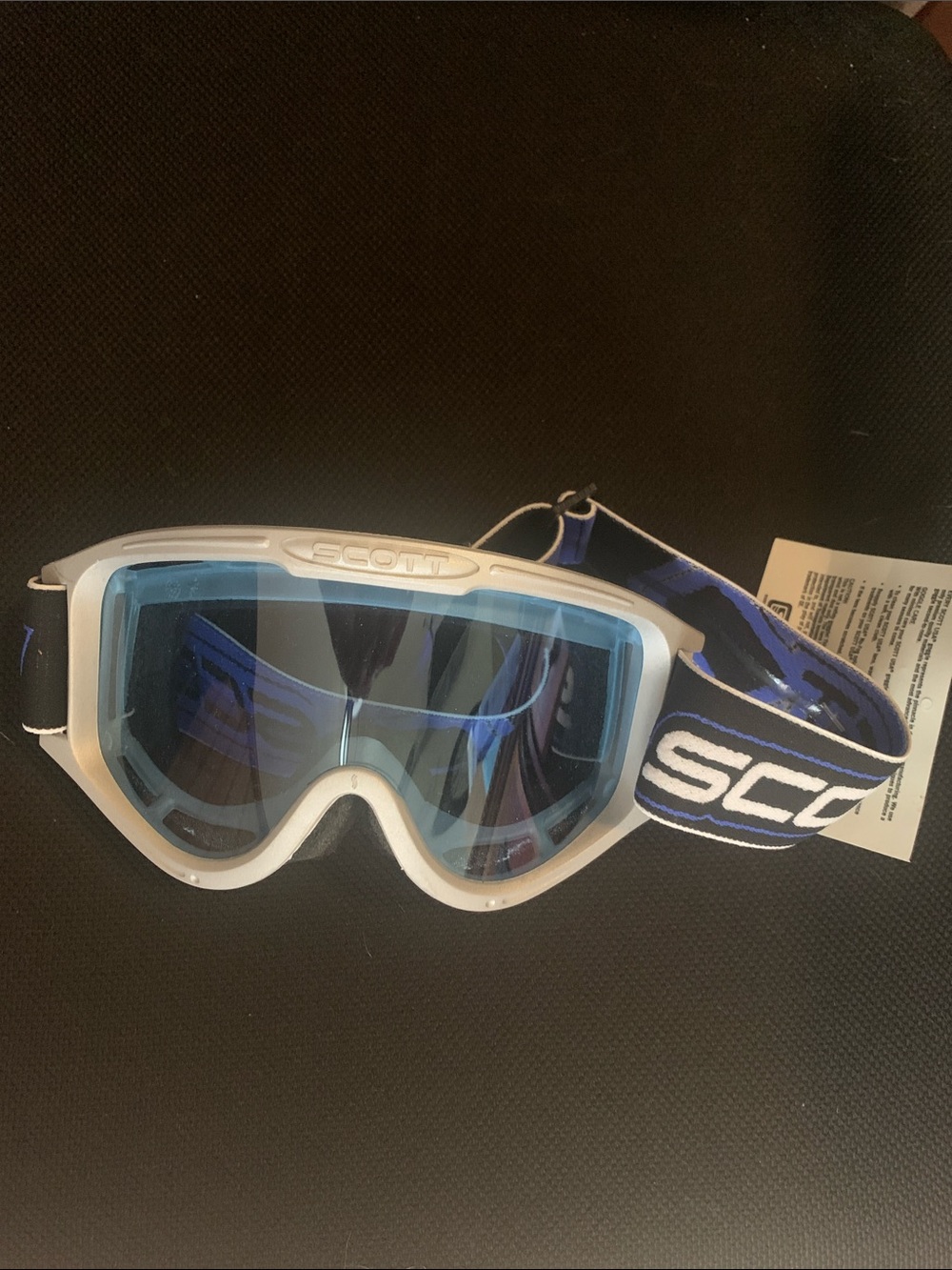 Scott Motorsports Goggles with Blue Lens